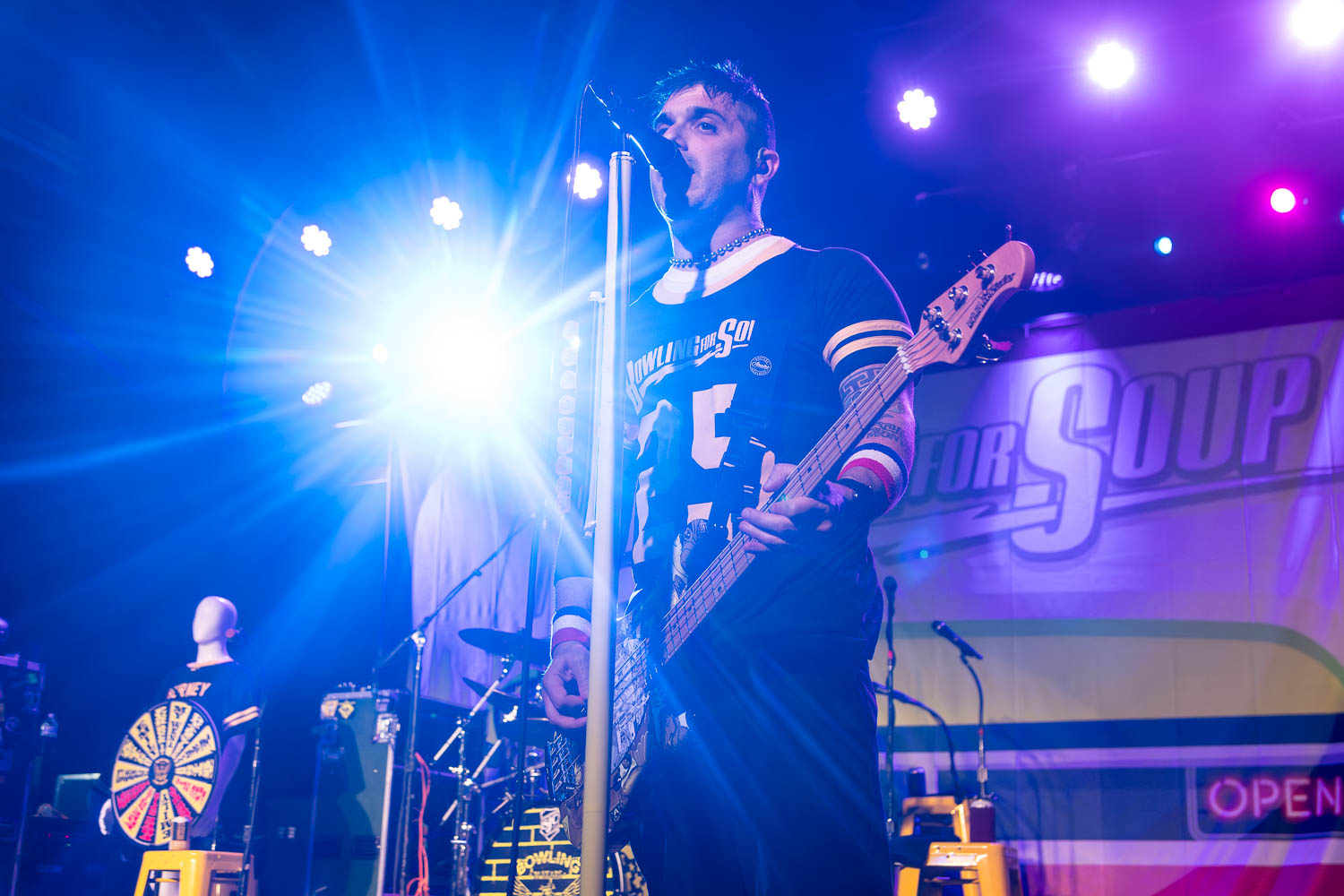 Rob Felicetti, bass guitarist of Bowling For Soup