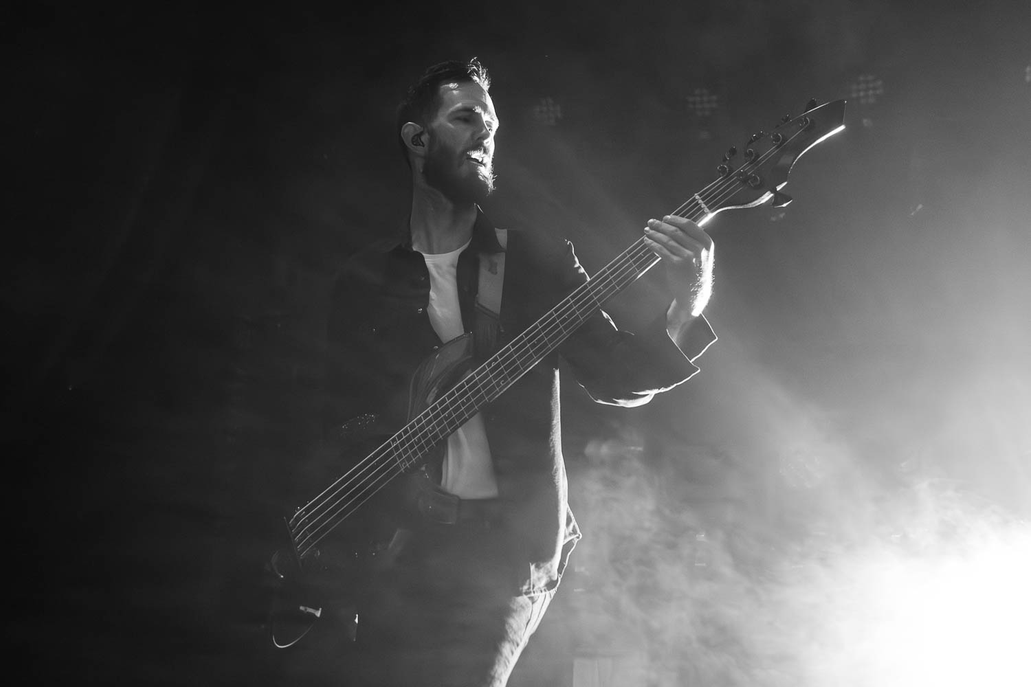 David Flinn, bass guitarist of Chelsea Grin
