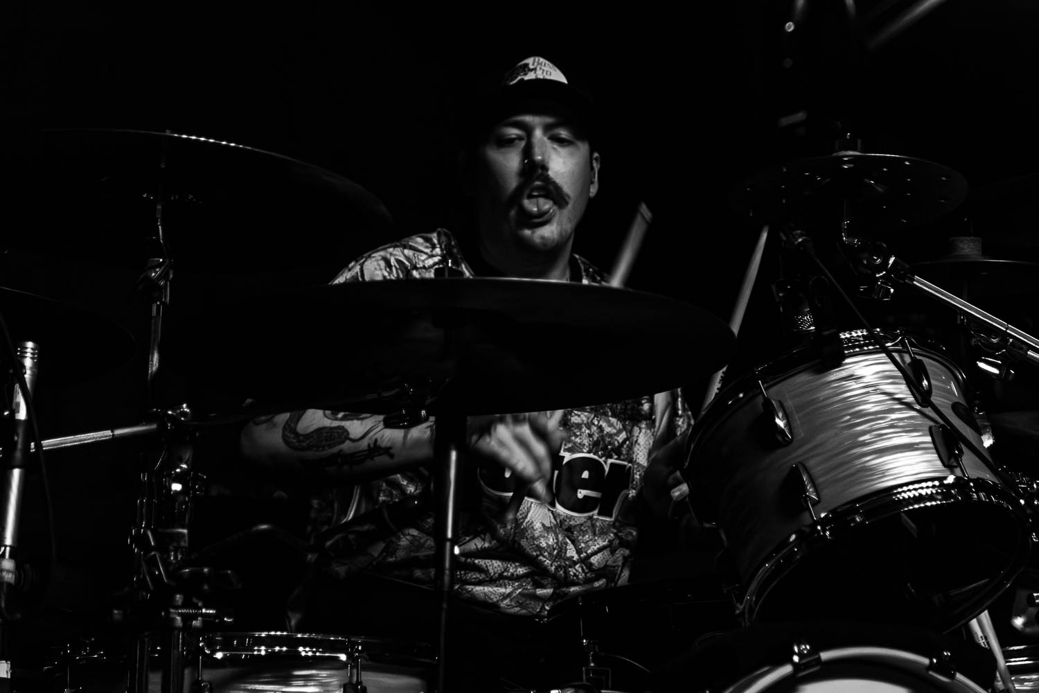 Josh Miller, drummer of Chelsea Grin