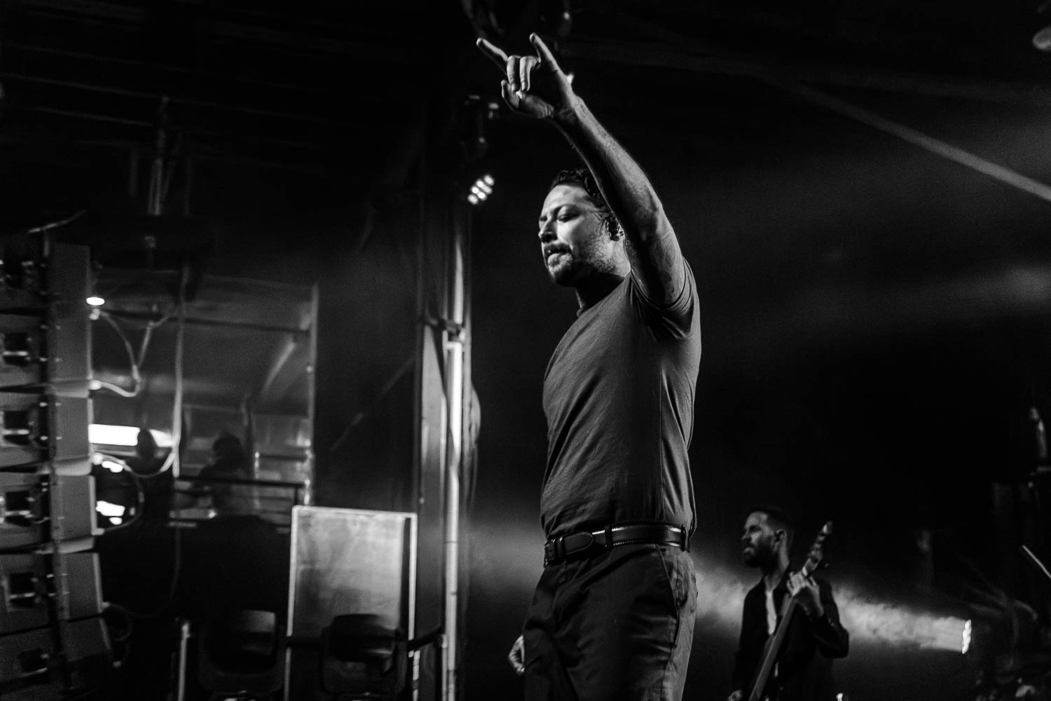 Tom Barber, lead vocalist of Chelsea Grin