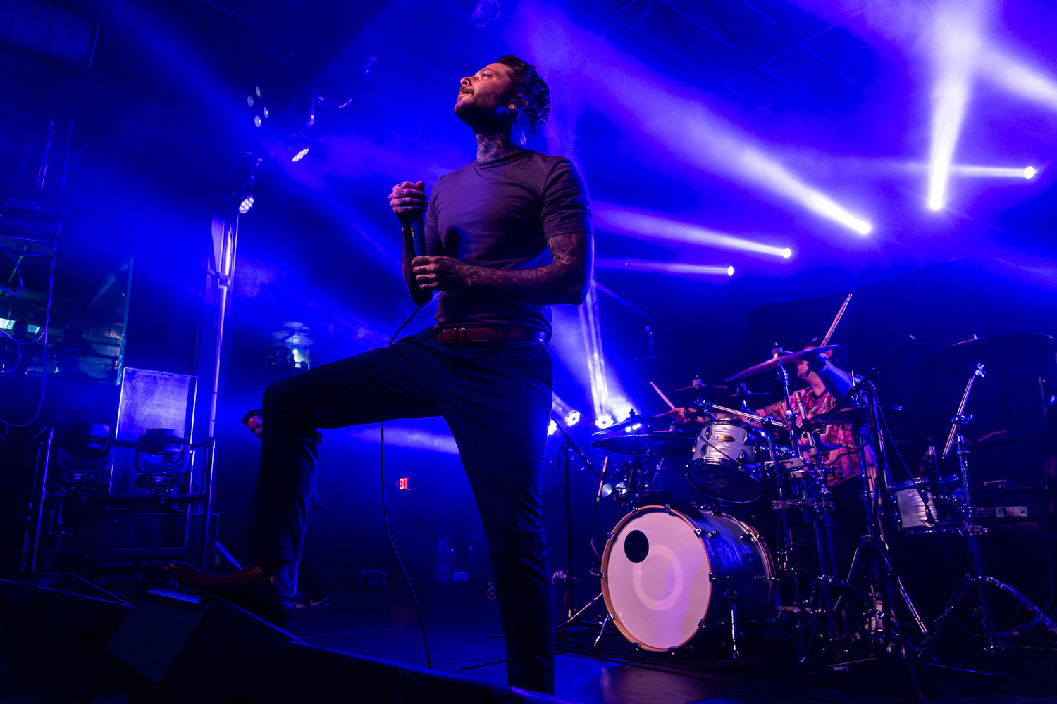 Tom Barber, lead vocalist of Chelsea Grin