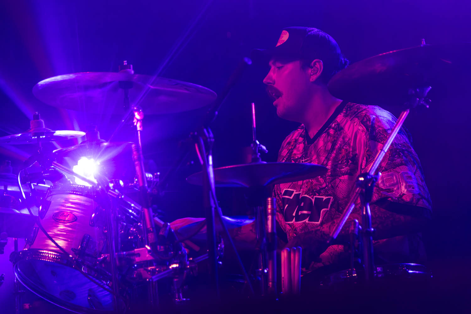 Josh Miller, drummer of Chelsea Grin