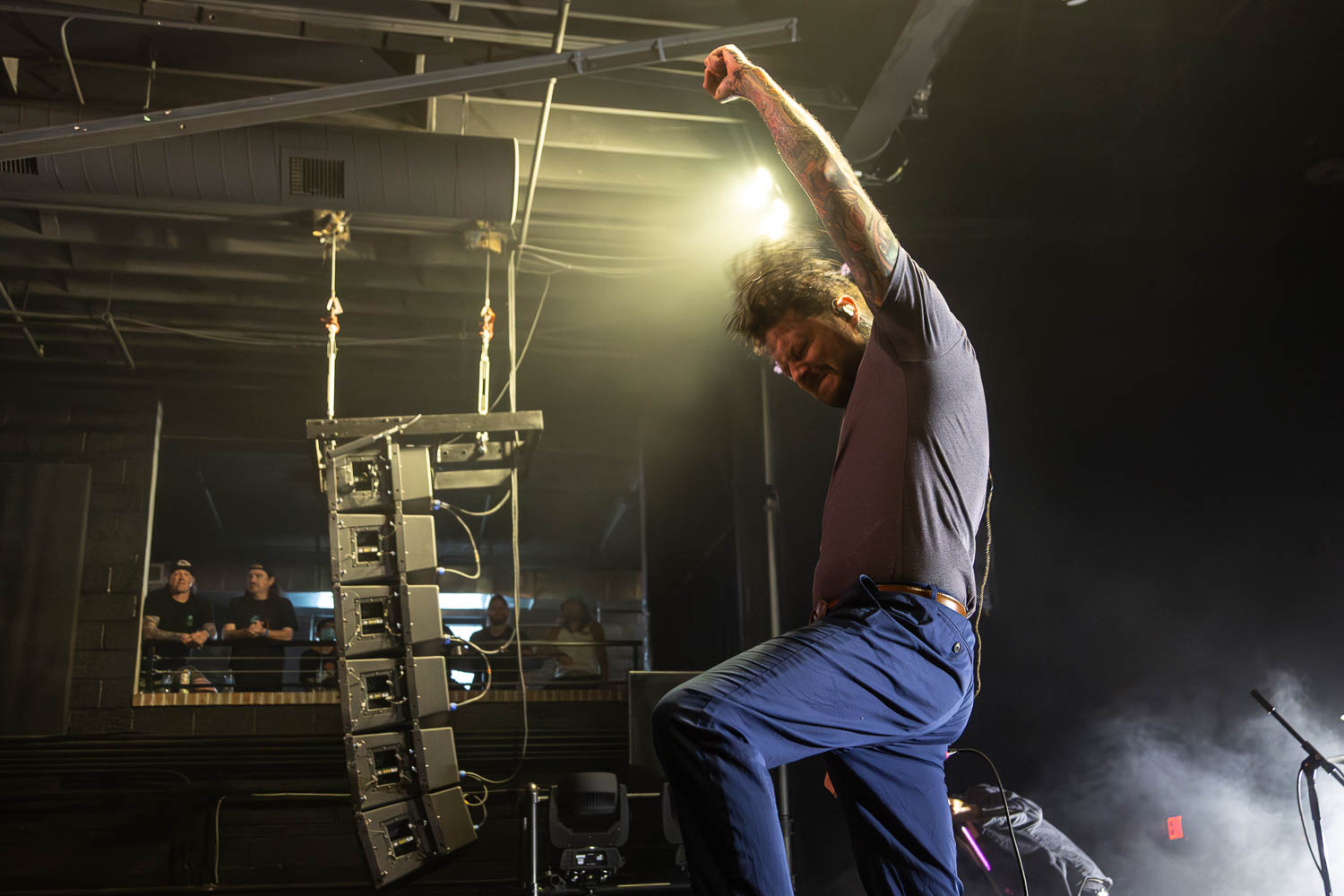 Tom Barber, lead vocalist of Chelsea Grin