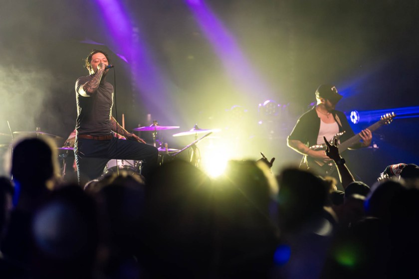 Chelsea Grin performing at The Truman in Kansas City, Missouri on July 17, 2024