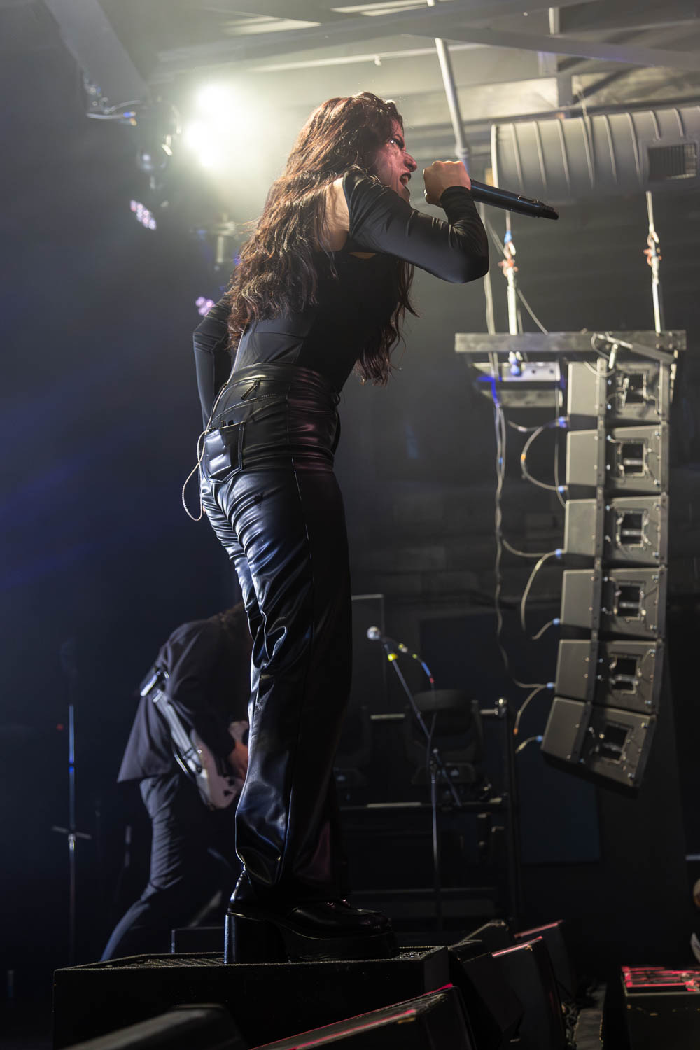 Chaney Crabb, lead vocalist of Entheos