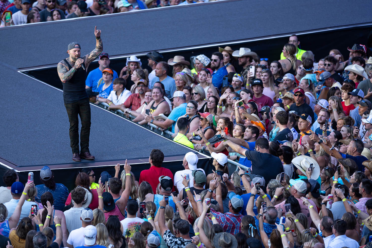 Kenny Chesney's Sun Goes Down 2024 Tour in Kansas City, Missouri on July 6, 2024.