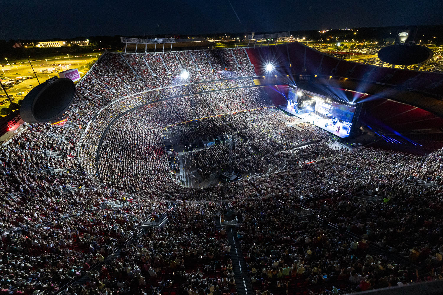Kenny Chesney's Sun Goes Down 2024 Tour in Kansas City, Missouri on July 6, 2024.