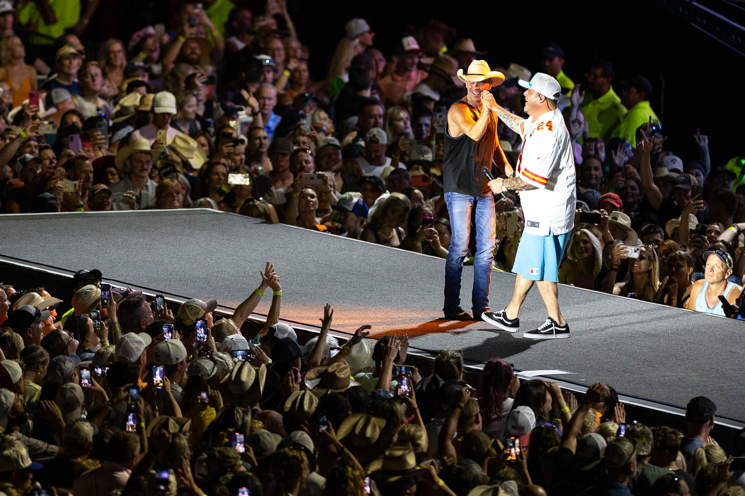 Kenny Chesney's Sun Goes Down 2024 Tour in Kansas City, Missouri on July 6, 2024.