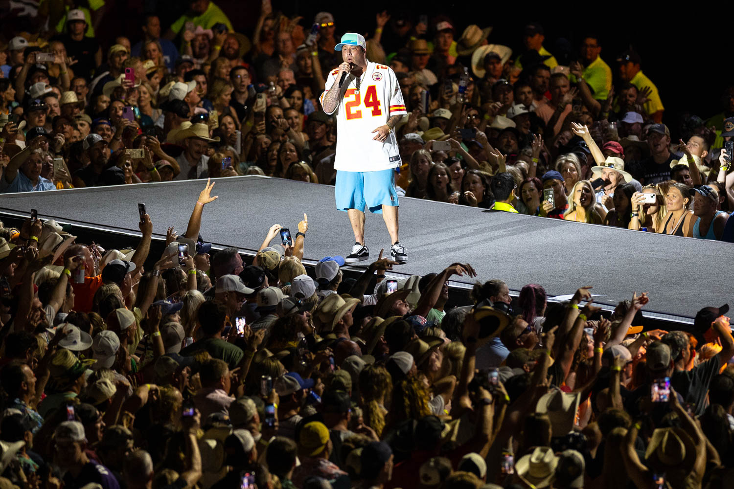 Kenny Chesney's Sun Goes Down 2024 Tour in Kansas City, Missouri on July 6, 2024.