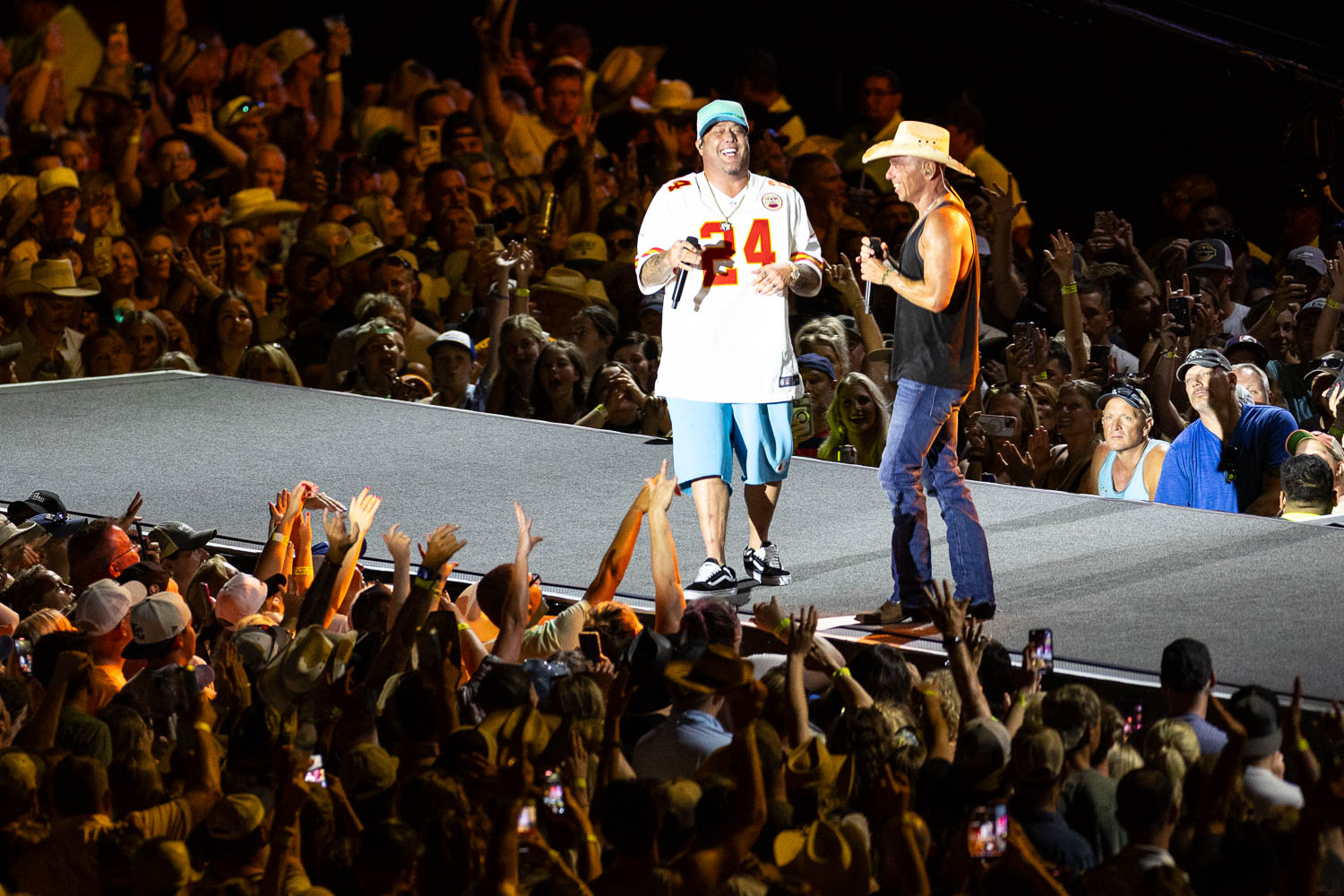 Kenny Chesney's Sun Goes Down 2024 Tour in Kansas City, Missouri on July 6, 2024.