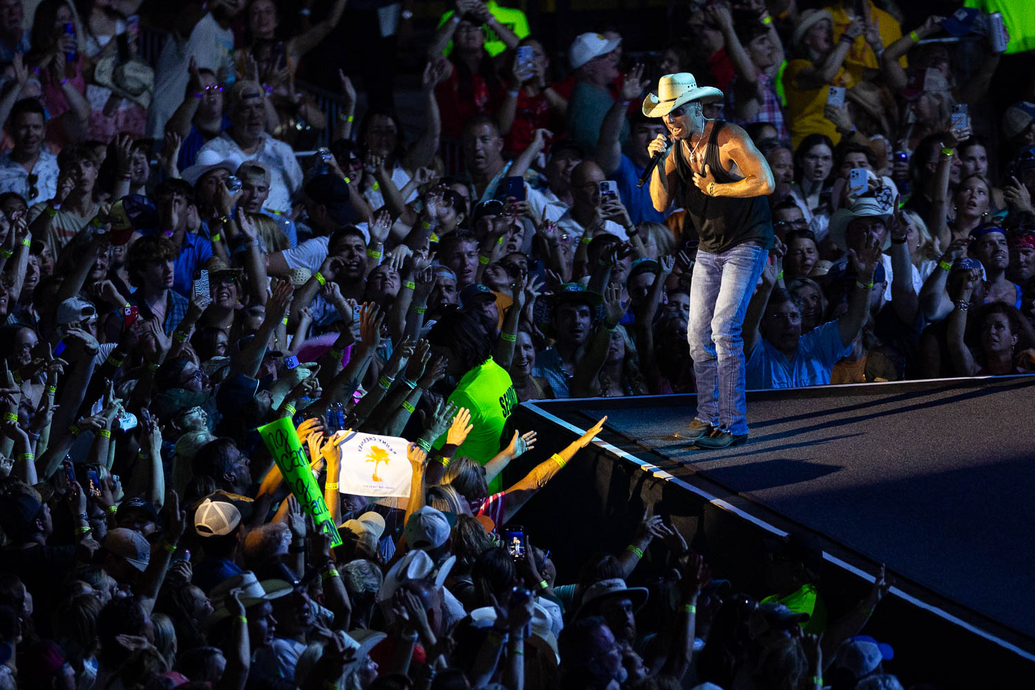 Kenny Chesney's Sun Goes Down 2024 Tour in Kansas City, Missouri on July 6, 2024.