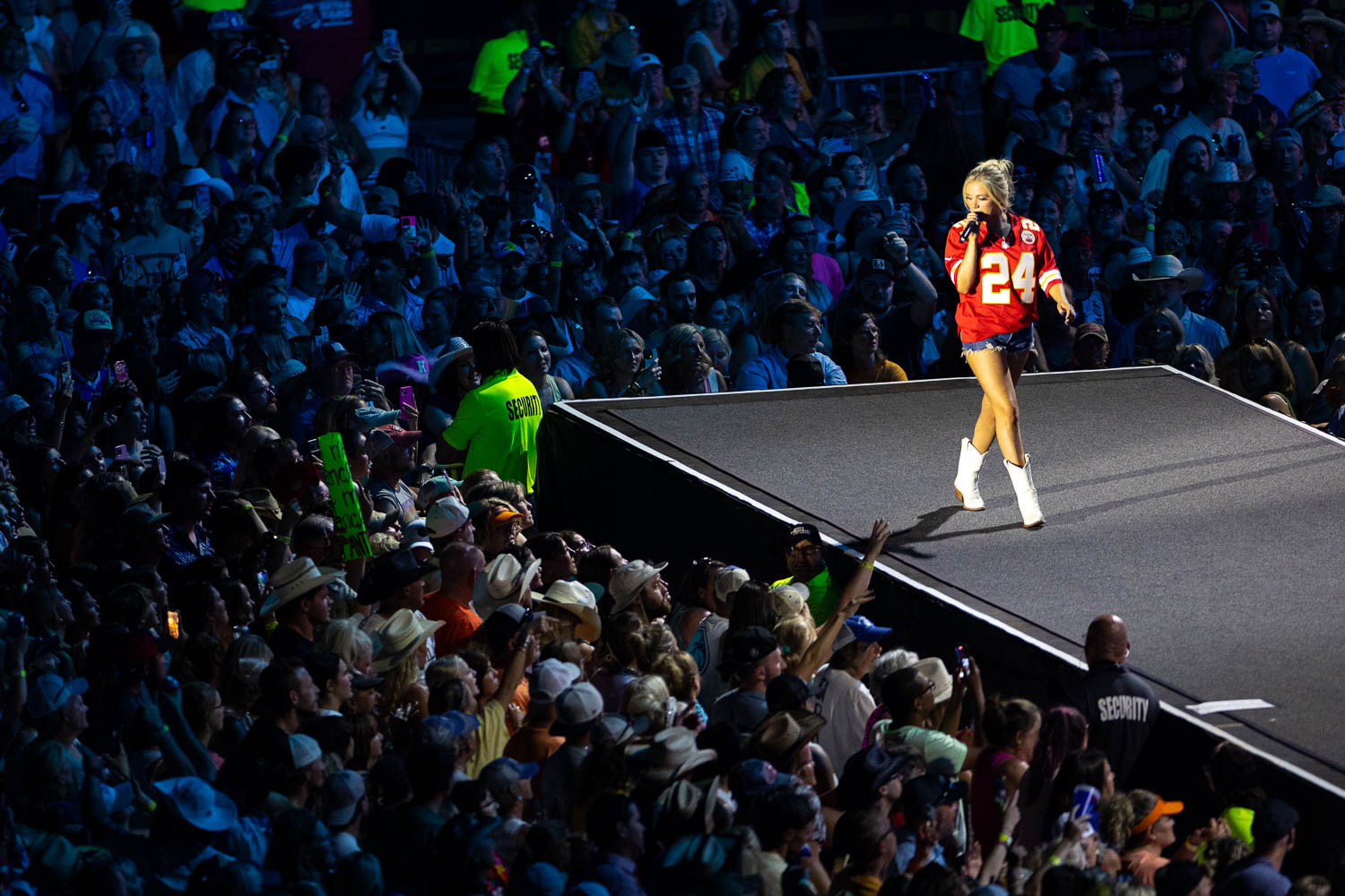 Kenny Chesney's Sun Goes Down 2024 Tour in Kansas City, Missouri on July 6, 2024.