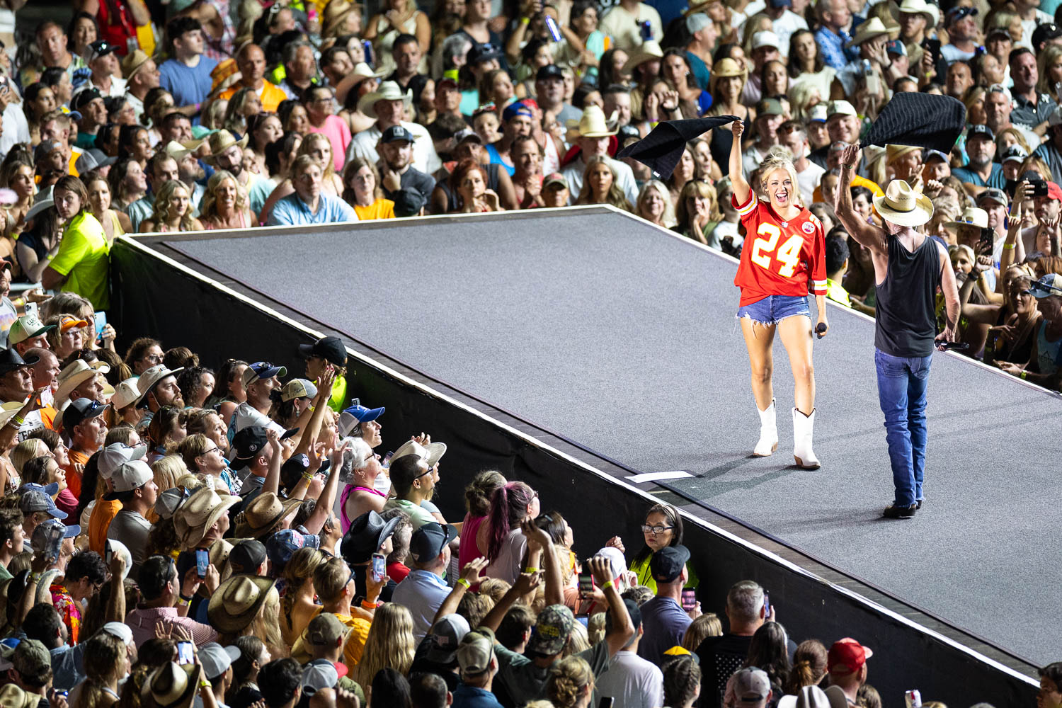 Kenny Chesney's Sun Goes Down 2024 Tour in Kansas City, Missouri on July 6, 2024.