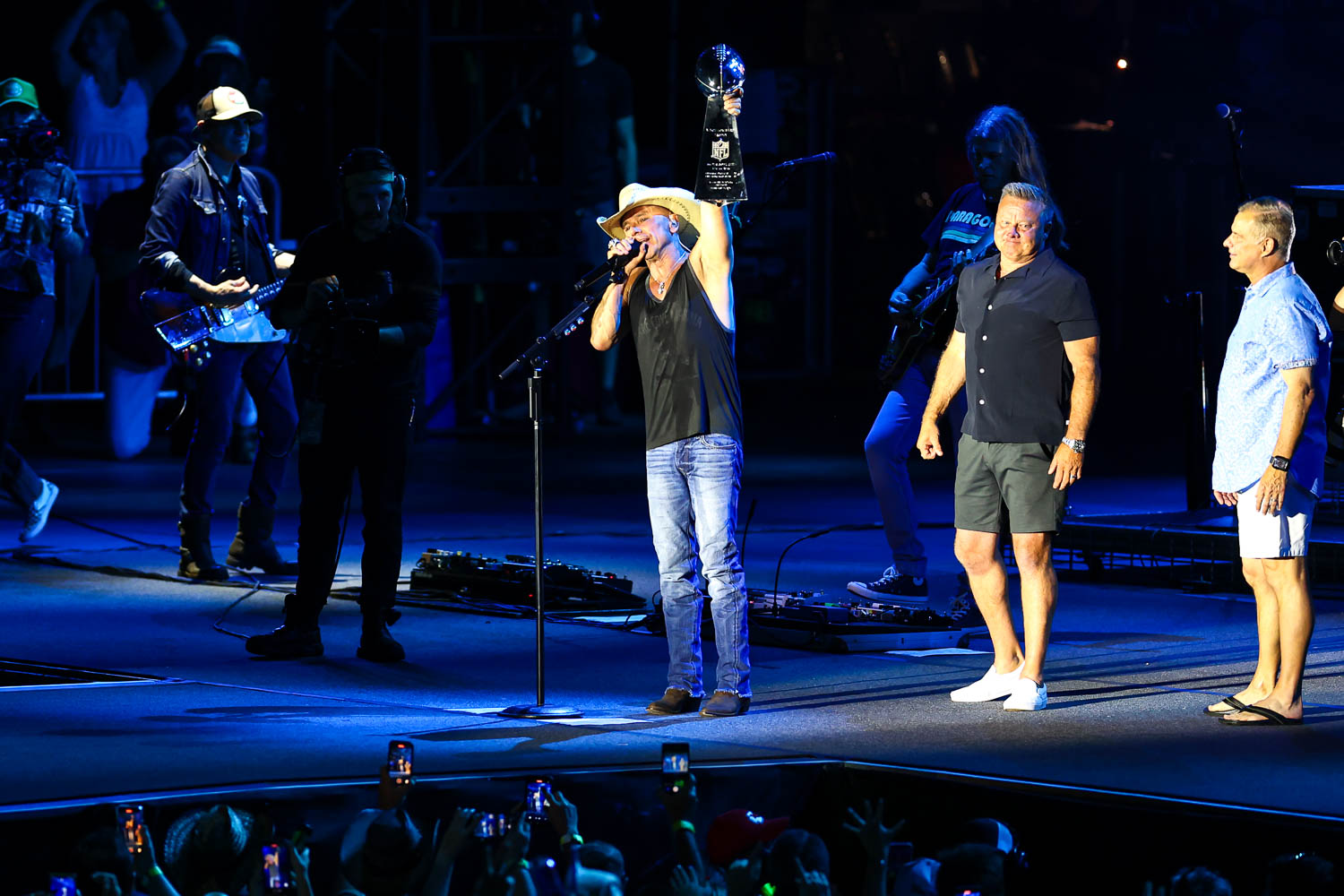 Kenny Chesney's Sun Goes Down 2024 Tour in Kansas City, Missouri on July 6, 2024.