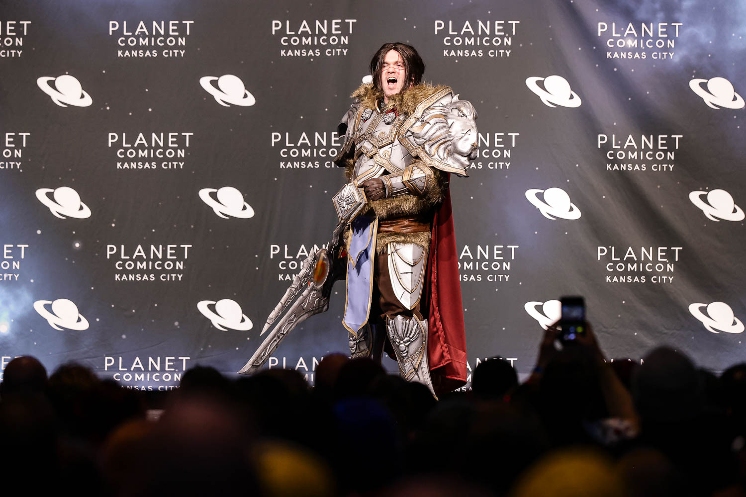 Cosplay Contest on Saturday at the 2023 Planet Comicon in Kansas City, Missouri on March 18, 2023.