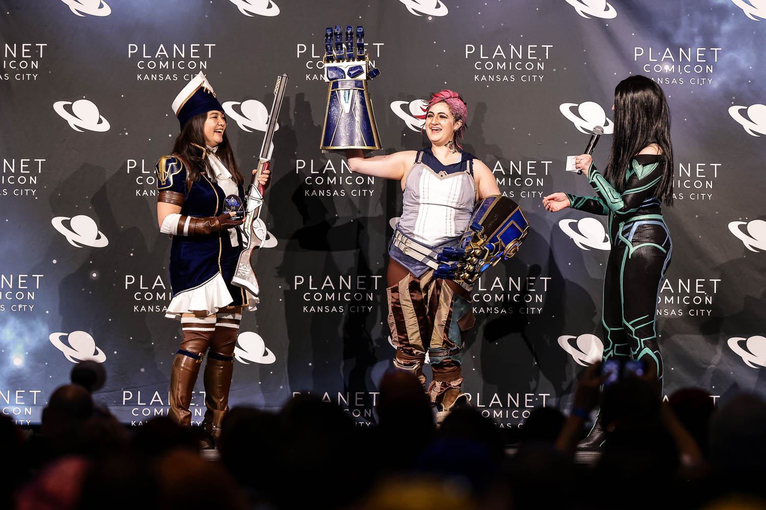 Cosplay Contest on Saturday at the 2023 Planet Comicon in Kansas City, Missouri on March 18, 2023.
