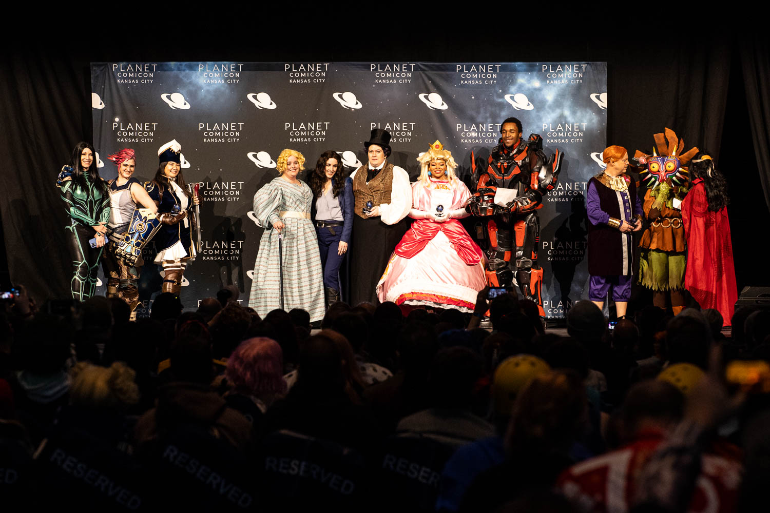 Cosplay Contest on Saturday at the 2023 Planet Comicon in Kansas City, Missouri on March 18, 2023.