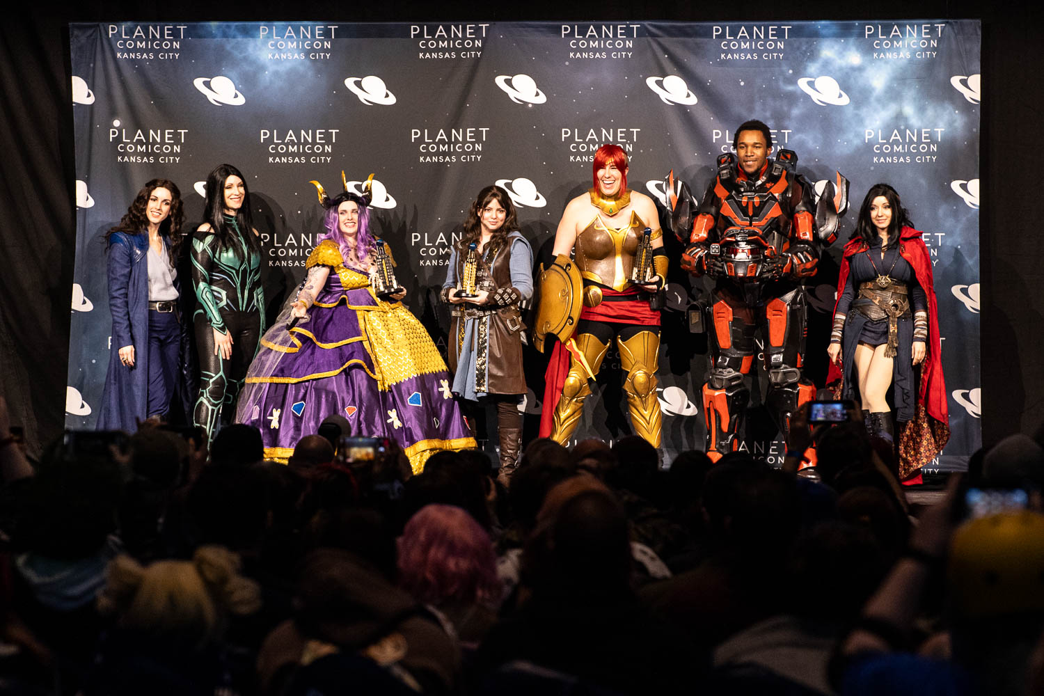 Cosplay Contest on Saturday at the 2023 Planet Comicon in Kansas City, Missouri on March 18, 2023.