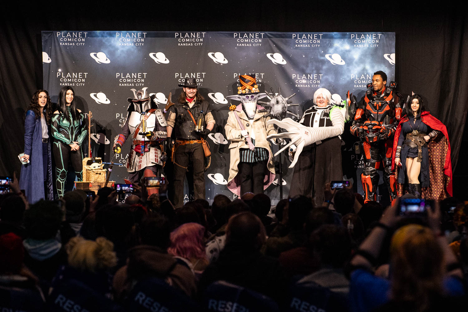 Cosplay Contest on Saturday at the 2023 Planet Comicon in Kansas City, Missouri on March 18, 2023.