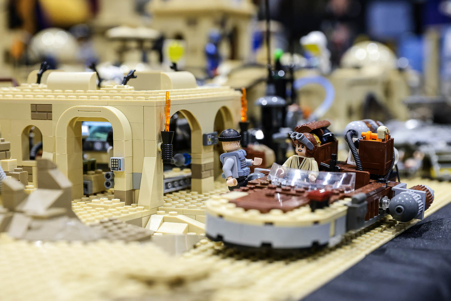 KC Brick Lab LEGO display on Saturday at the 2023 Planet Comicon in Kansas City, Missouri on March 18, 2023.
