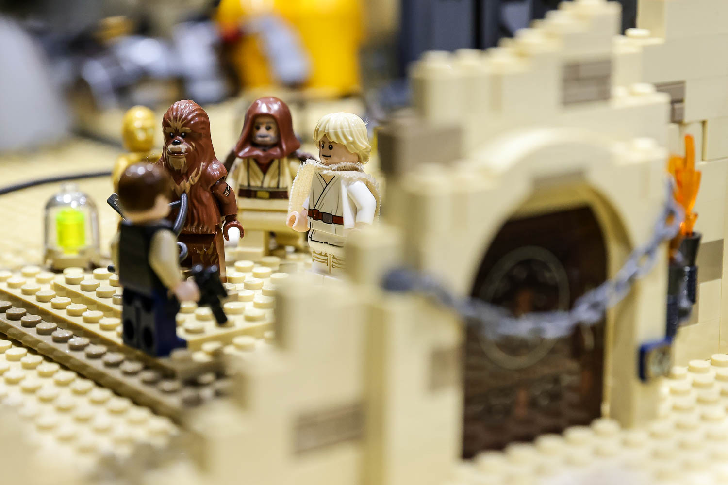 KC Brick Lab LEGO display on Saturday at the 2023 Planet Comicon in Kansas City, Missouri on March 18, 2023.