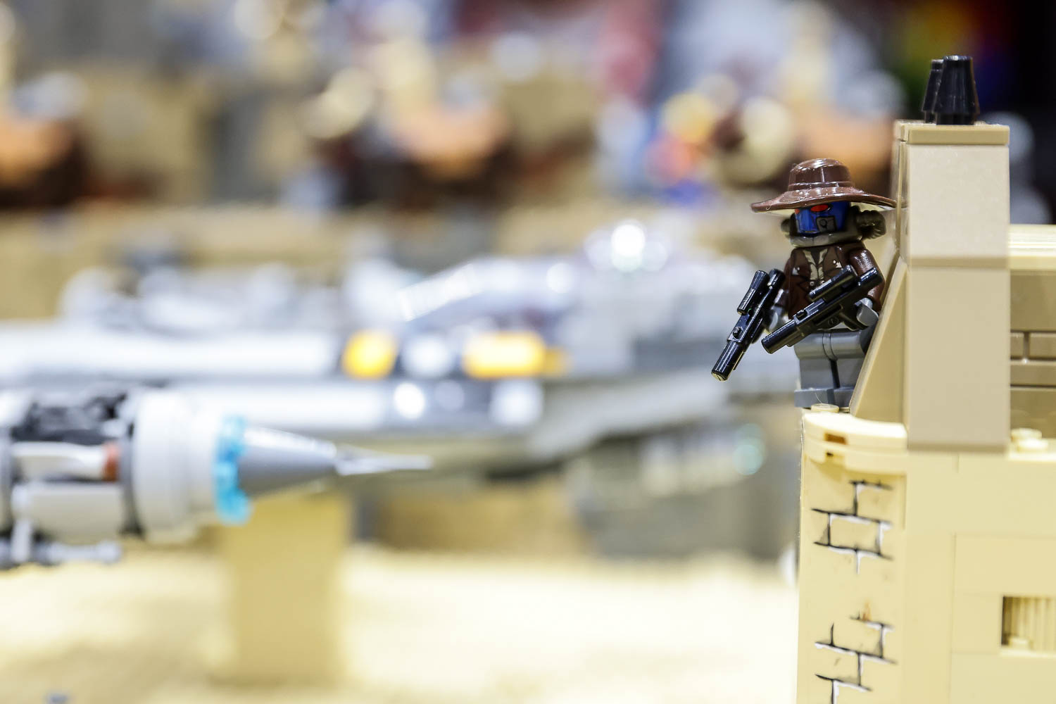 KC Brick Lab LEGO display on Saturday at the 2023 Planet Comicon in Kansas City, Missouri on March 18, 2023.