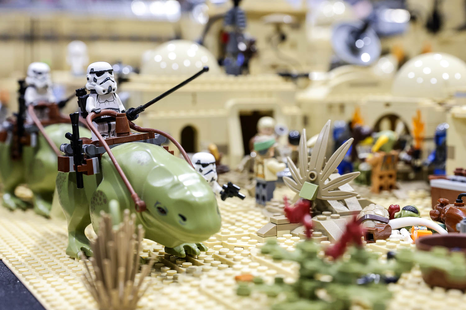 KC Brick Lab LEGO display on Saturday at the 2023 Planet Comicon in Kansas City, Missouri on March 18, 2023.