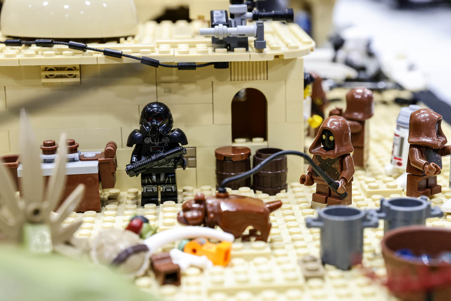 KC Brick Lab LEGO display on Saturday at the 2023 Planet Comicon in Kansas City, Missouri on March 18, 2023.