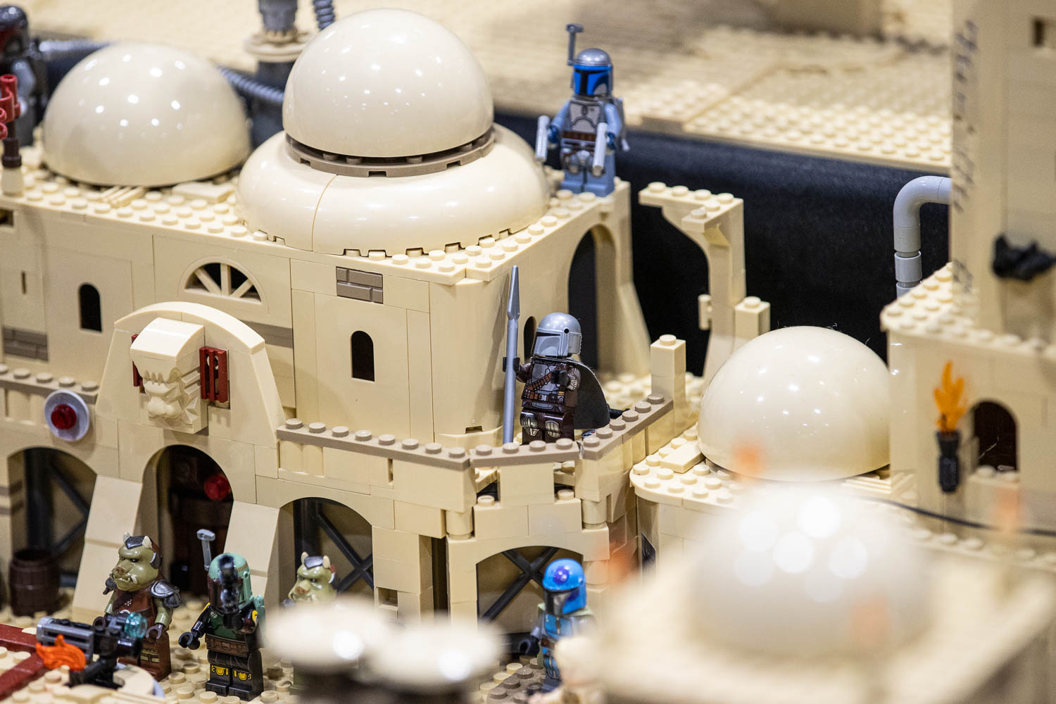 KC Brick Lab LEGO display on Saturday at the 2023 Planet Comicon in Kansas City, Missouri on March 18, 2023.