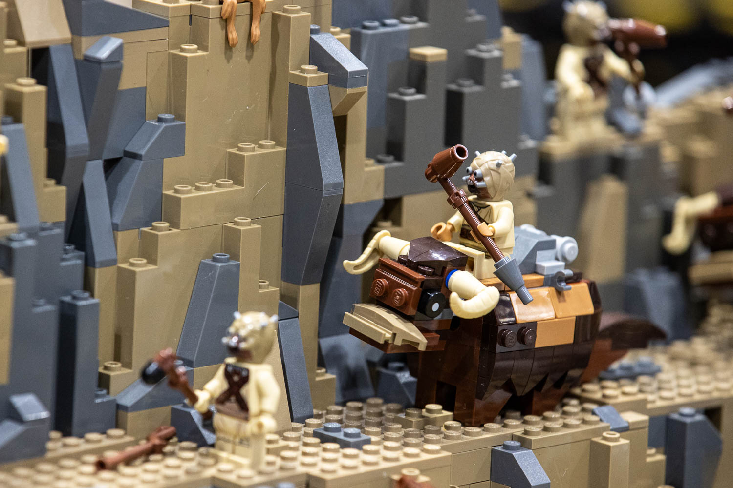 KC Brick Lab LEGO display on Saturday at the 2023 Planet Comicon in Kansas City, Missouri on March 18, 2023.