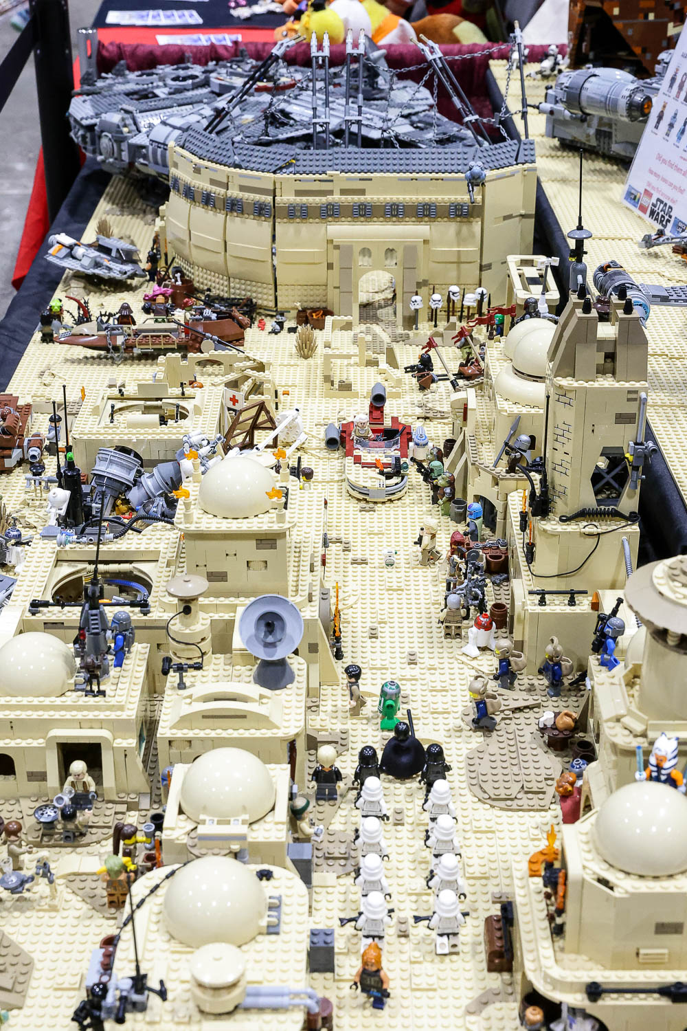 KC Brick Lab LEGO display on Saturday at the 2023 Planet Comicon in Kansas City, Missouri on March 18, 2023.