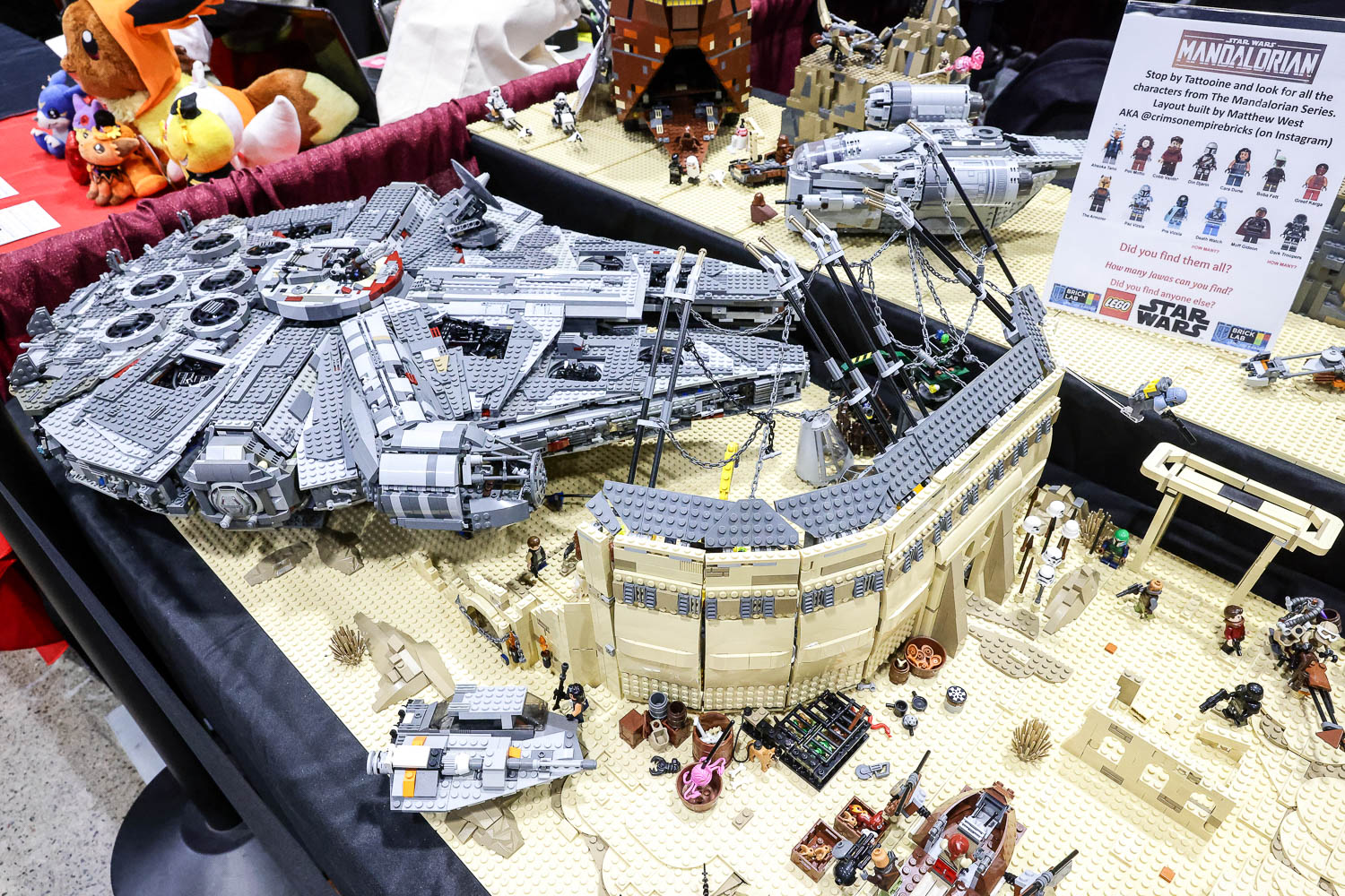 KC Brick Lab LEGO display on Saturday at the 2023 Planet Comicon in Kansas City, Missouri on March 18, 2023.