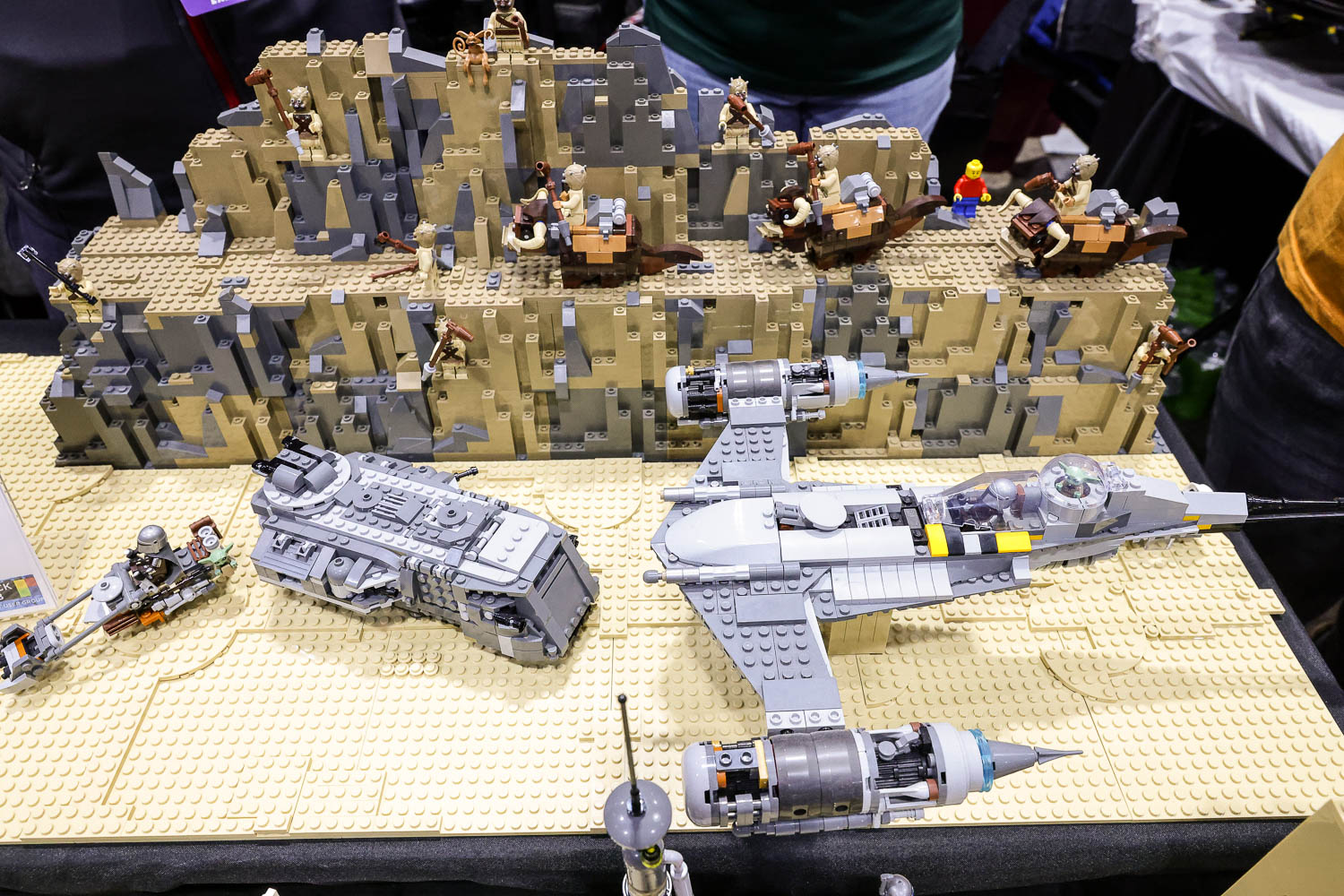 KC Brick Lab LEGO display on Saturday at the 2023 Planet Comicon in Kansas City, Missouri on March 18, 2023.