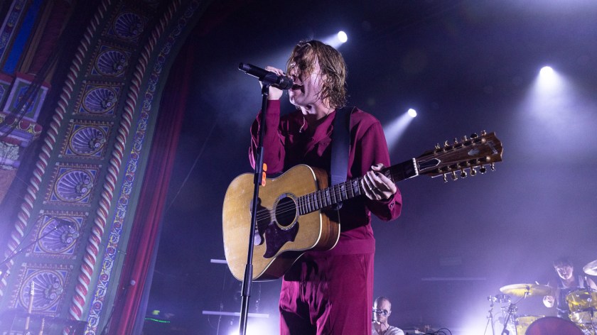 Judah Akers, lead vocalist of Judah & the Lion