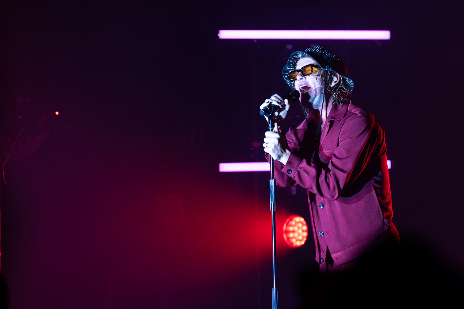 Judah Akers, lead vocalist of Judah & the Lion