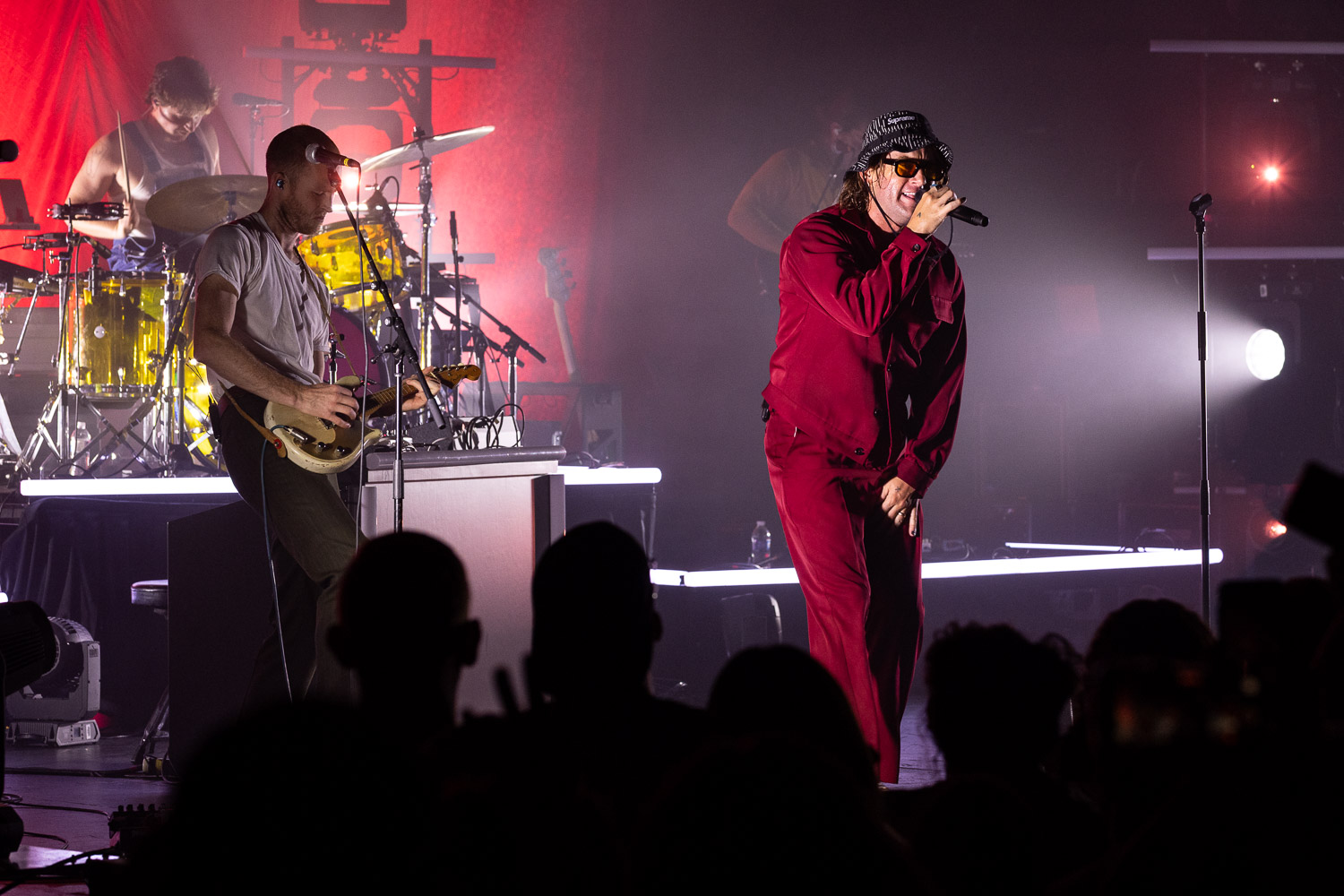 Judah & the Lion performing at Uptown Theater in Kansas City, Missouri on October 5, 2024.