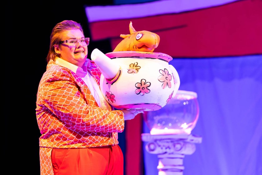 Dress rehearsal for UCM's Theatre & Dance production of "Cat in The Hat" on February 26, 2025 in Highlander Theatre