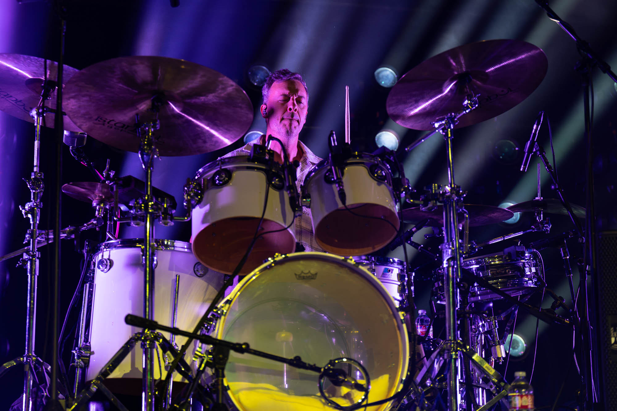 Blair SInta, touring drummer of Fitz and the Tantrums