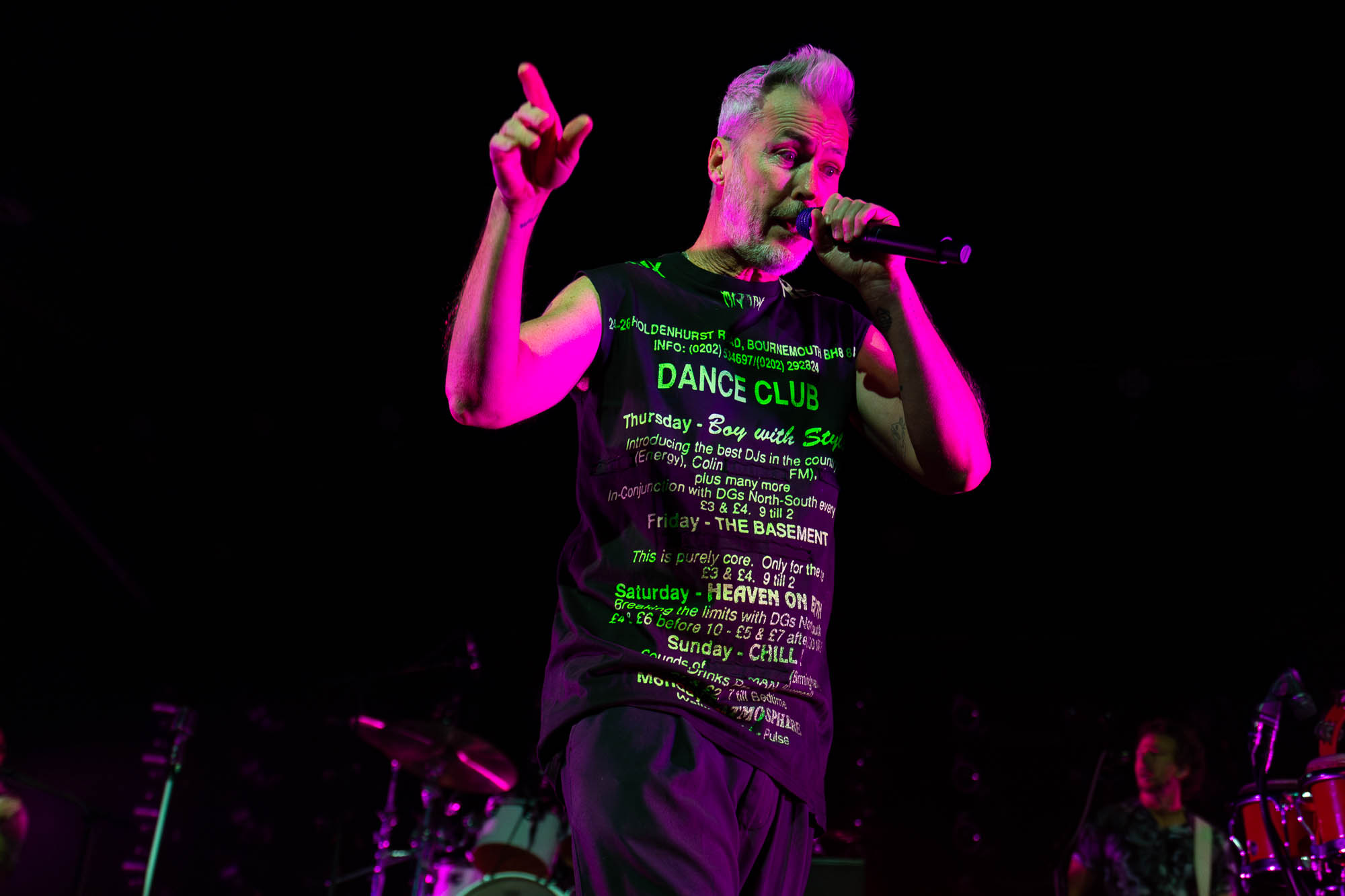 Michael "Fitz" Fitzpatrick, lead vocalist of Fitz and the Tantrums