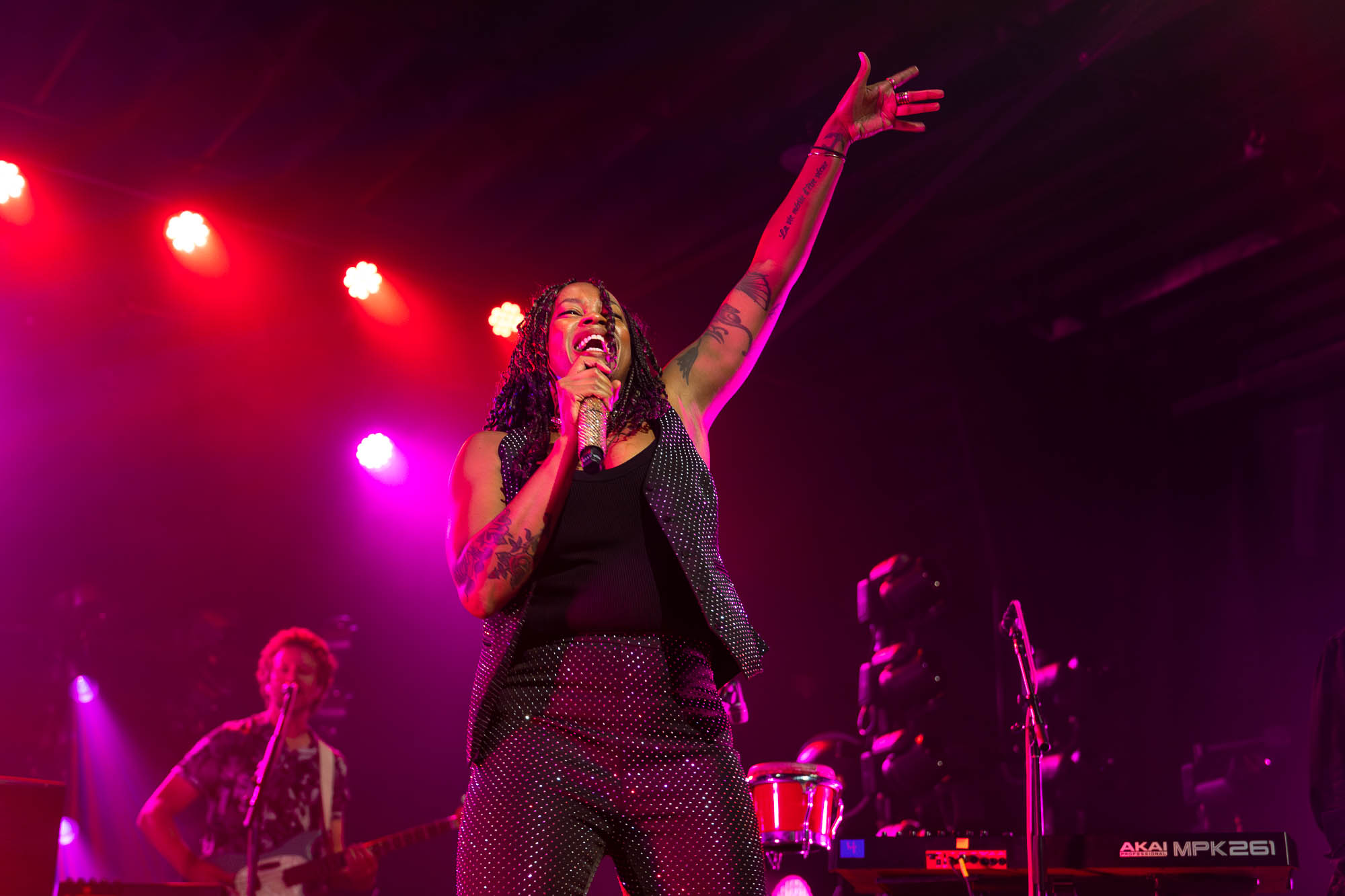 Noelle Scaggs, co-lead vocalist of Fitz and the Tantrums