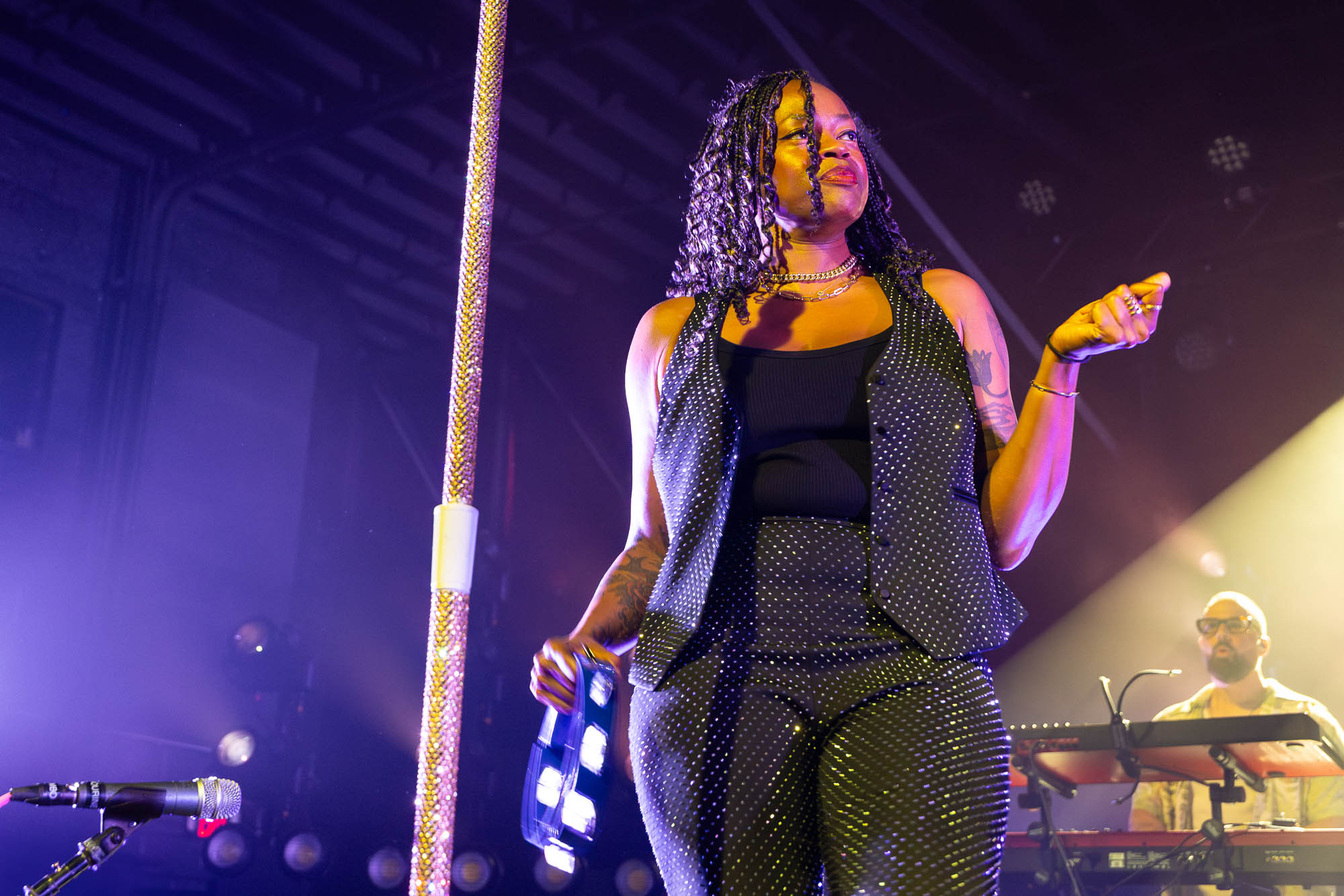 Noelle Scaggs, co-lead vocalist of Fitz and the Tantrums