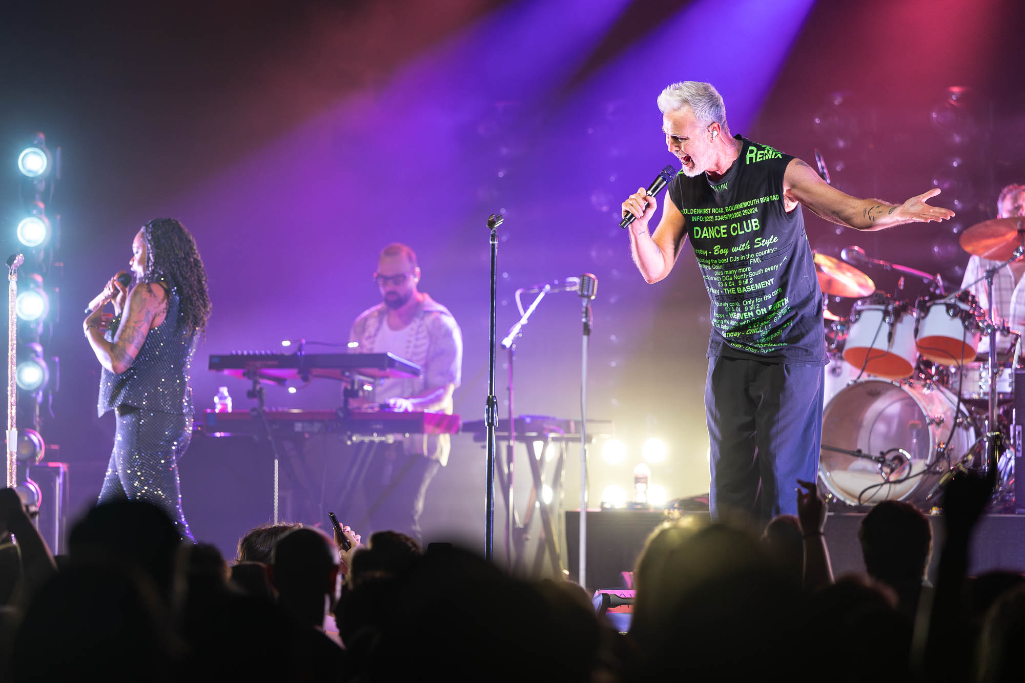 Michael "Fitz" Fitzpatrick, lead vocalist of Fitz and the Tantrums