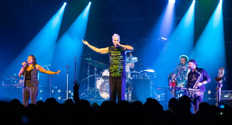 Fitz and the Tantrums performing at The Truman in Kansas City, Missouri on July 31, 2025