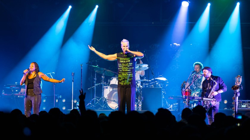 Fitz and the Tantrums performing at The Truman in Kansas City, Missouri on July 31, 2025