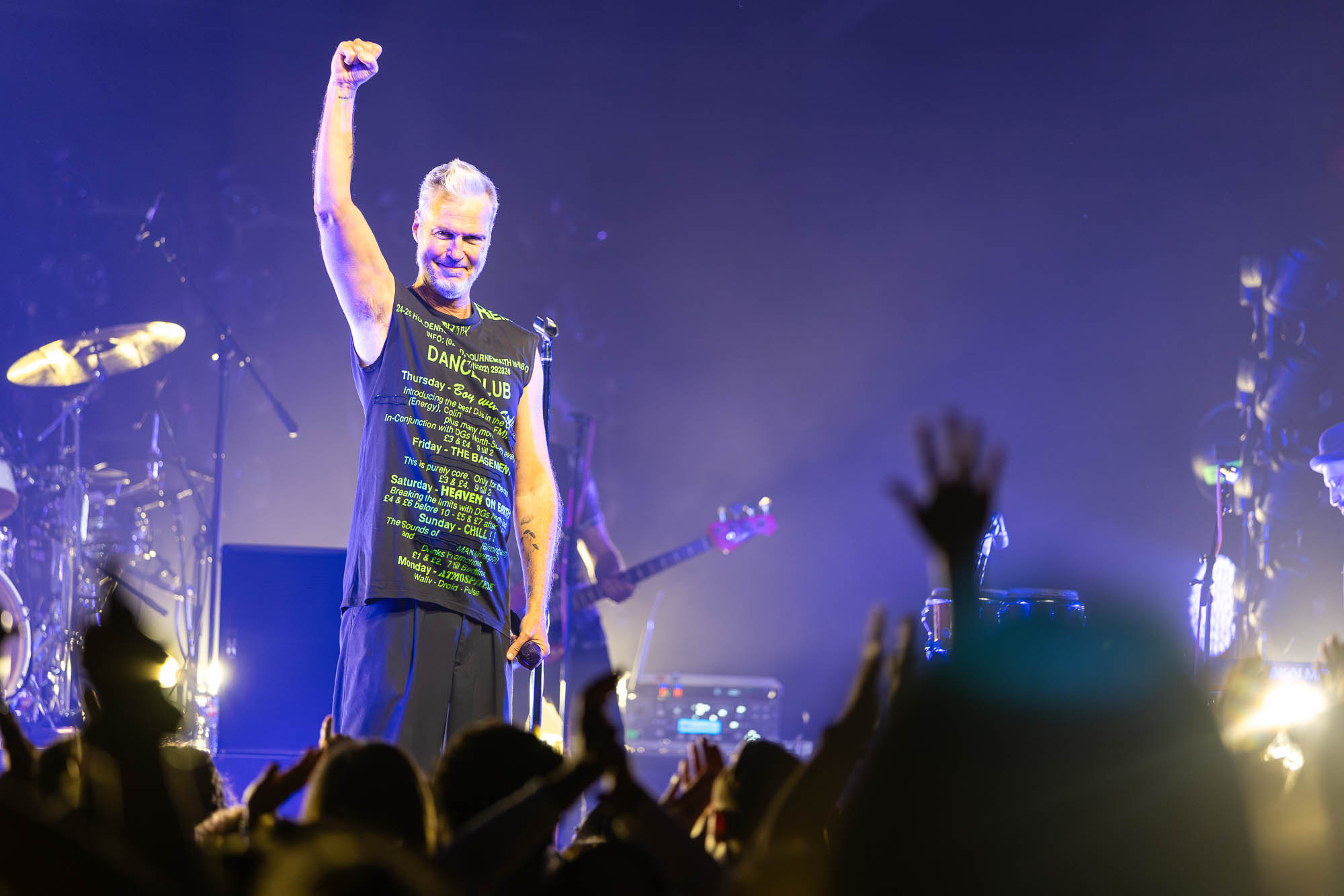 Michael "Fitz" Fitzpatrick, lead vocalist of Fitz and the Tantrums