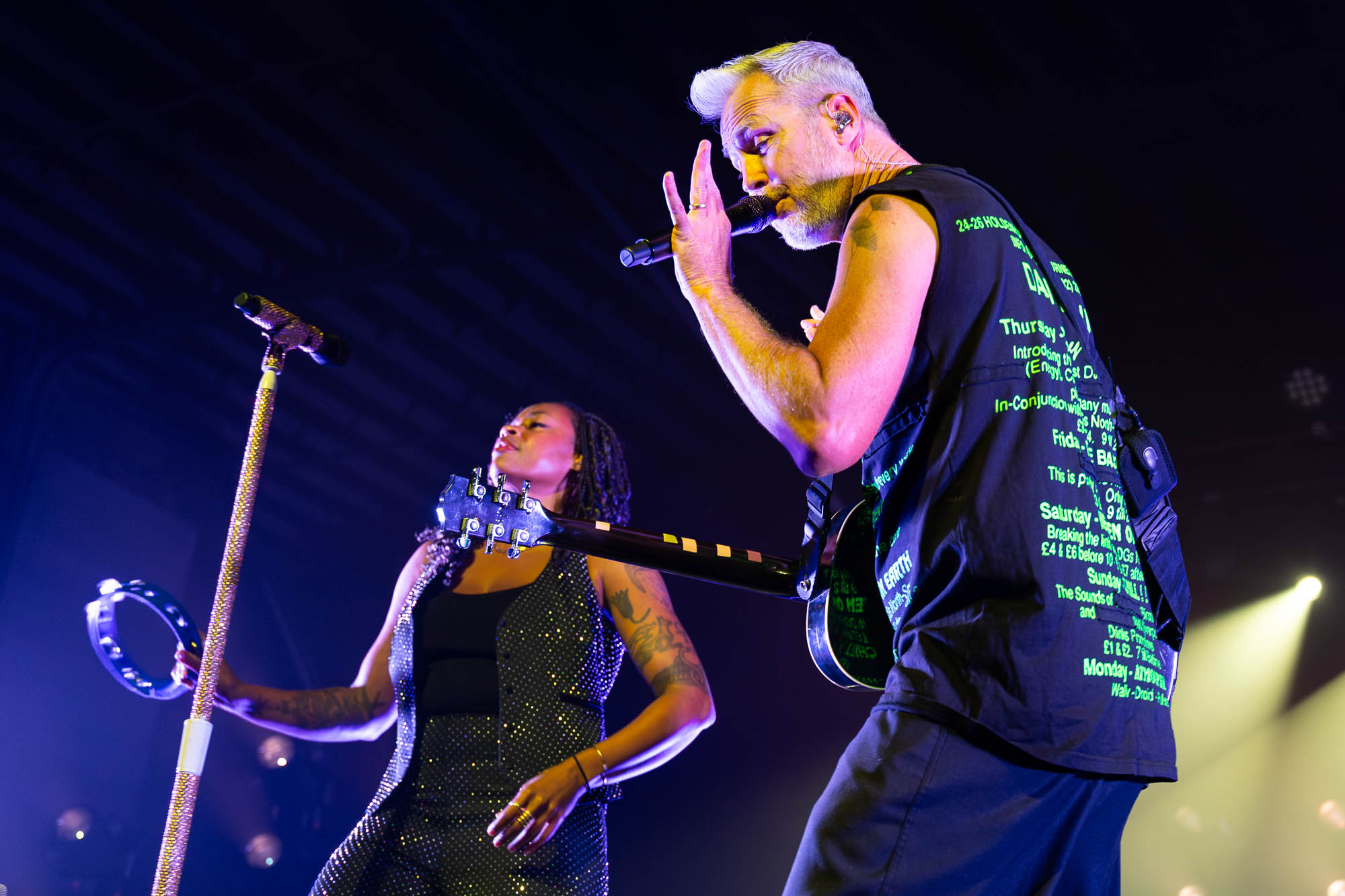 Michael "Fitz" Fitzpatrick, lead vocalist of Fitz and the Tantrums