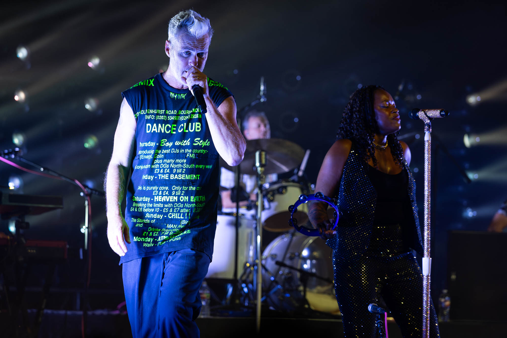 Michael "Fitz" Fitzpatrick, lead vocalist of Fitz and the Tantrums