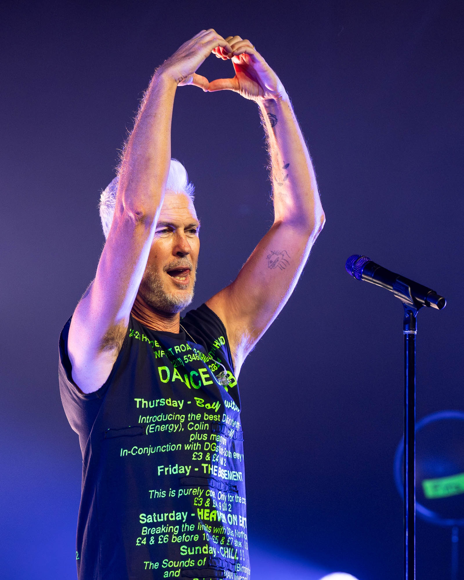 Michael "Fitz" Fitzpatrick, lead vocalist of Fitz and the Tantrums