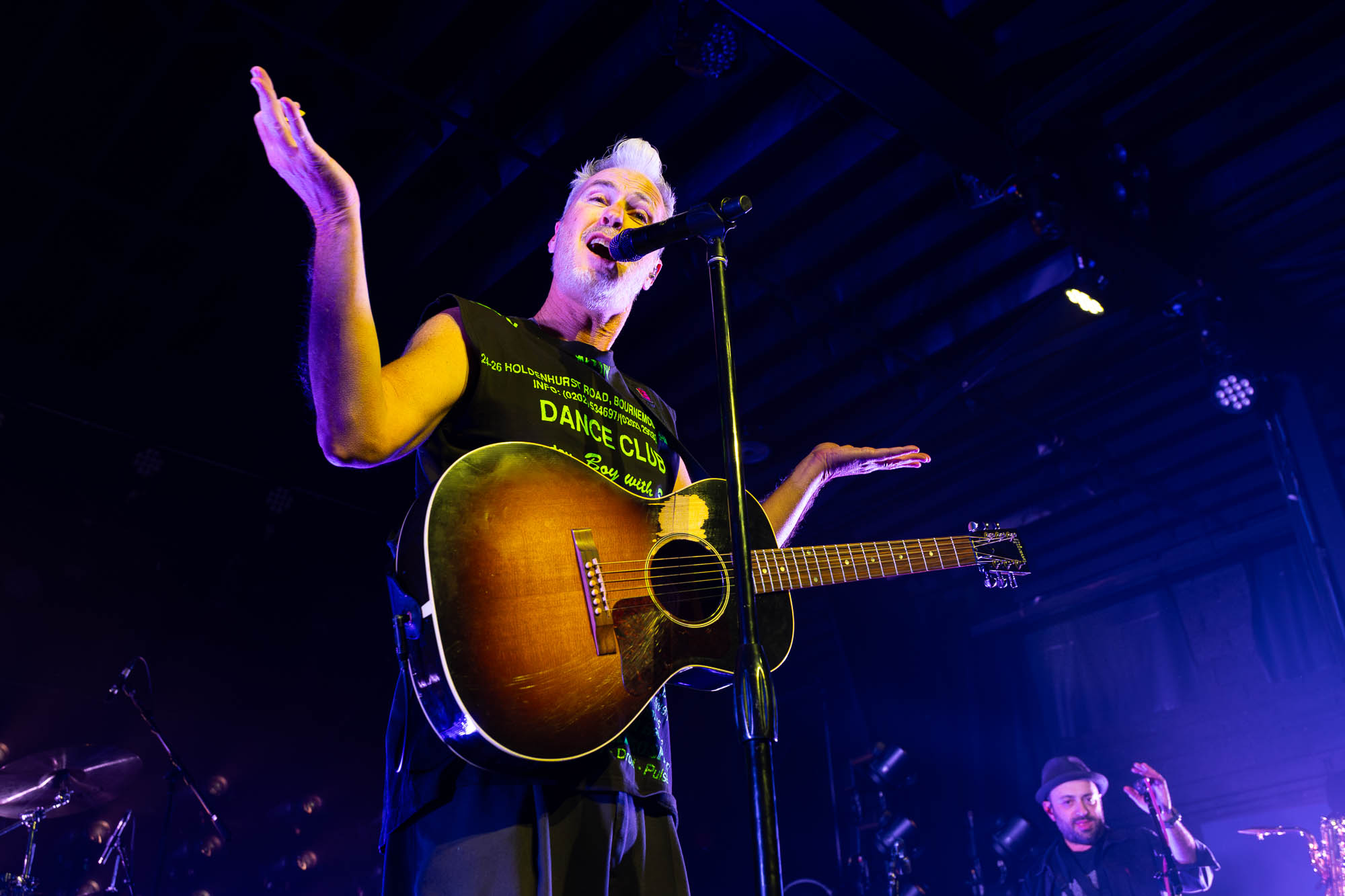 Michael "Fitz" Fitzpatrick, lead vocalist of Fitz and the Tantrums