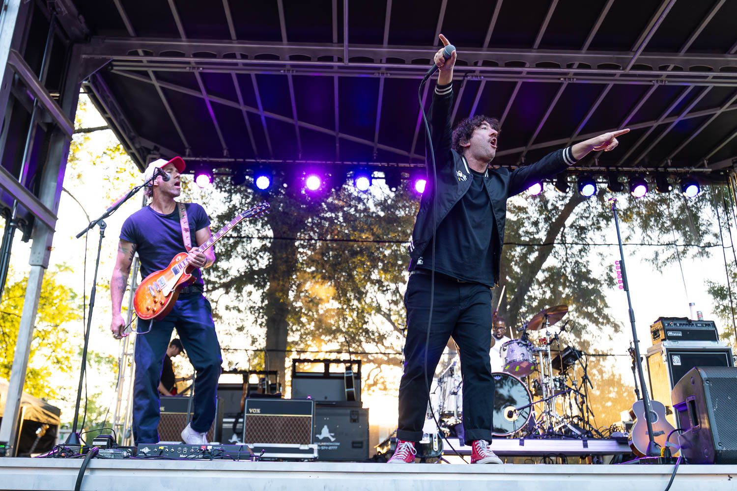 Tom Higgenson, lead vocalist of the Plain White T's